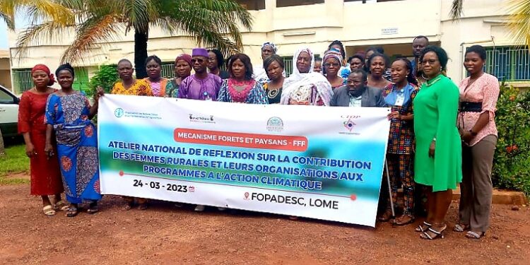 Contribution des femmes rurales à l’action climatique : la question au coeur d’une rencontre à Lomé