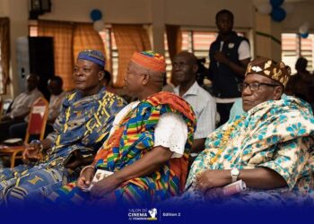 Autorités traditionnelles et administratives, professionnels du cinéma, étudiants … mobilisés autour du lancement officiel de la 2ème édition du salon du cinéma au féminin