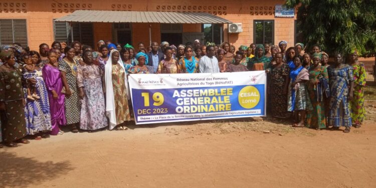 Le Réseau National des Femmes Agricultrices du Togo (RéNaFAT) ragaillardi par un nouveau bureau