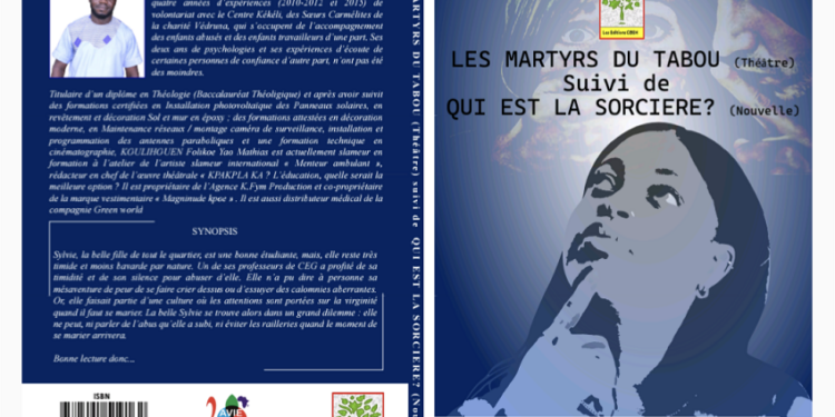 « Les martyrs du tabou », le nouveau roman de Folikoe Koulihouen qui présente les conséquences désastreuses d’une éducation sexuelle négligée