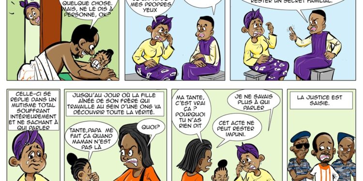 [DESSIN DE PRESSE] Le viol sur mineure dans le cadre familial est une tragédie